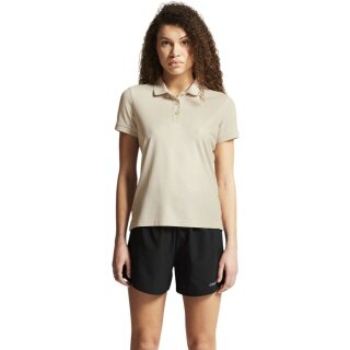 Craft Sport Polo Core Unify (functional recycled polyester) beige ladies