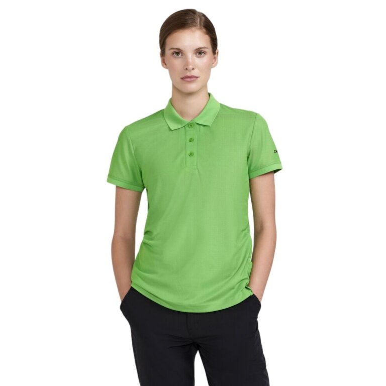 Craft Sport Polo Core Unify (functional recycled polyester) green ladies