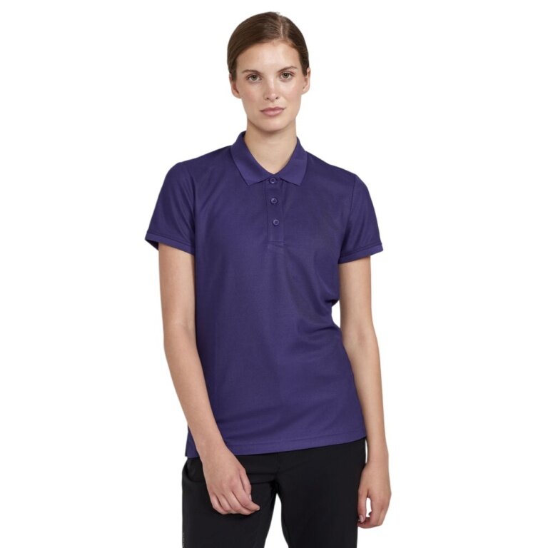 Craft Sport Polo Core Unify (functional recycled polyester) purple ladies