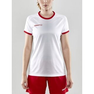 Craft Sport-Shirt (Jersey) Progress 2.0 Graphic Jersey - light, functional and stretchy material - white/red Women