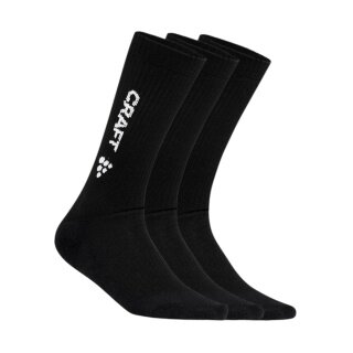 Craft Sports Socks Progress Indoor (moisture transport) black - 3 pairs