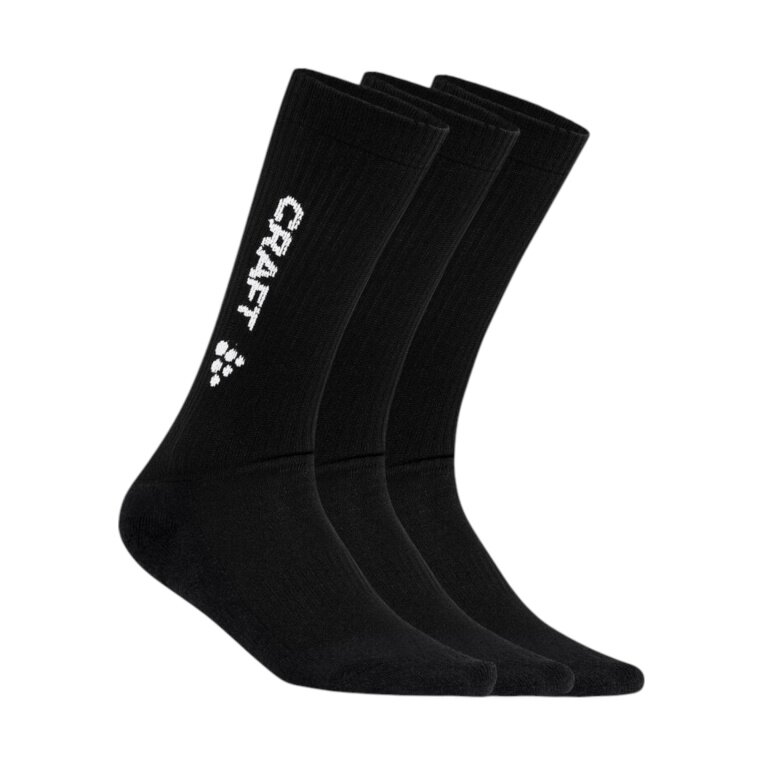 Craft Sports Socks Progress Indoor (moisture transport) black - 3 pairs