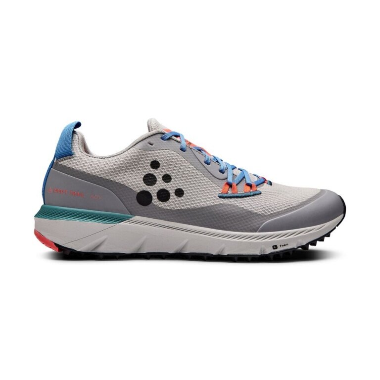 Craft Running Shoes ADV Nordic Trail (breathable, durable sole) grey/multi-coloured men's