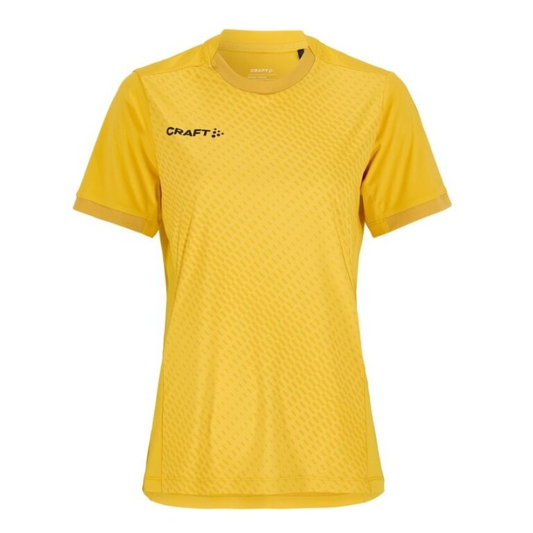 Craft Sport-Shirt Evolve 2.0 Graphic Jersey (durable, lightweight) yellow ladies