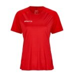 Craft Sport Shirt Extend 2.0 Graphic Jersey (100% recycled Polyester, moisture-wicking) red Ladies