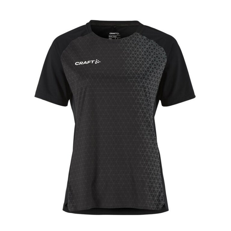 Craft Sport Shirt Extend 2.0 Graphic Jersey (100% recycled Polyester, moisture-wicking) black Ladies
