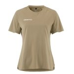 Craft Sport-Shirt Extend 2.0 Jersey (100% recycled Polyester, moisture-wicking) beige Ladies
