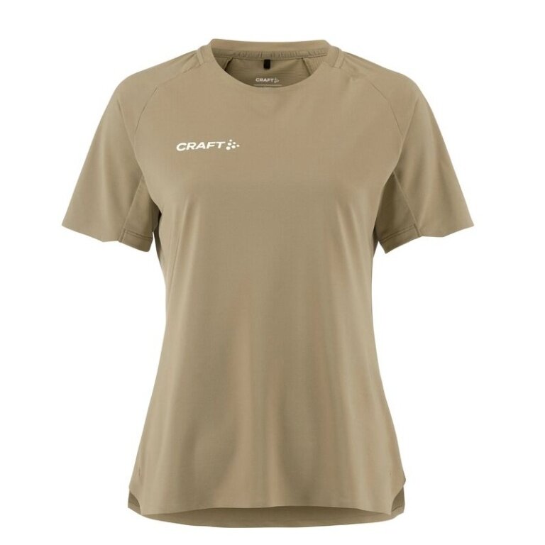 Craft Sport-Shirt Extend 2.0 Jersey (100% recycled Polyester, moisture-wicking) beige Ladies