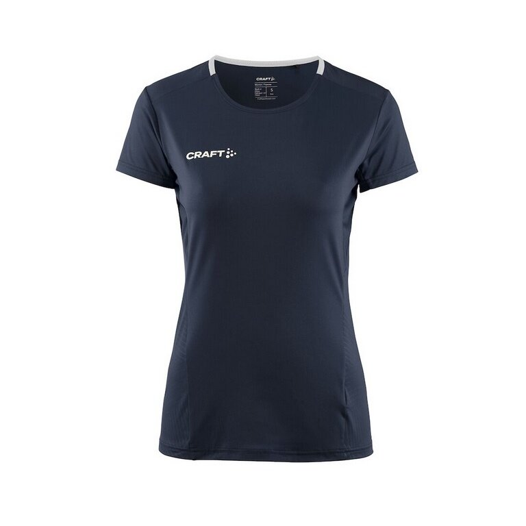Craft Sport-Shirt Extend Jersey (rec. Polyester, Mesh Inserts) cobalt blue Women