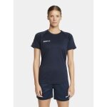 Craft Sport-Shirt Squad 2.0 Contrast Jersey (high elasticity, comfortable fit) navy blue Women