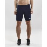 Craft Sports Shorts (Short) Squad Solid - without inner shorts, elastic material - navy blue Men