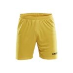 Craft Sports Shorts (Short) Squad Solid WB - with inner shorts, elastic material - yellow Men