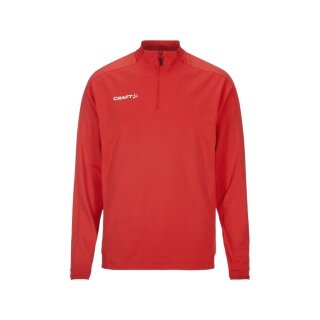Craft Sport Long Sleeve Shirt Evolve 2.0 Halfzip (100% recycled Polyester) red Men's