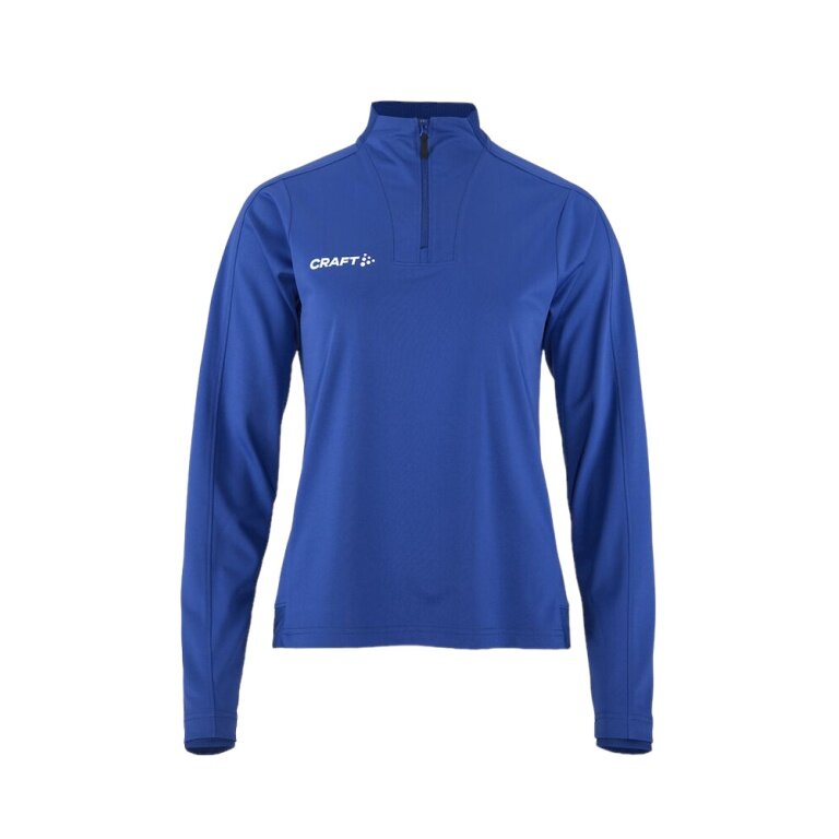 Craft Sport Long Sleeve Shirt Evolve 2.0 Halfzip (100% recycled Polyester) cobalt blue ladies