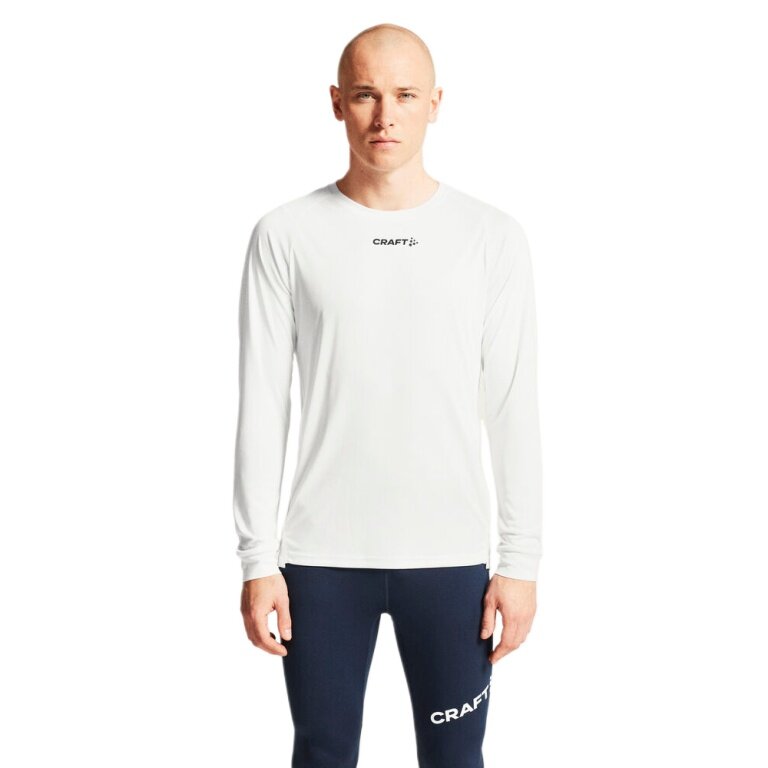 Craft Sport Long Sleeve Shirt Rush 2.0 Tee (light, functional) white Men's