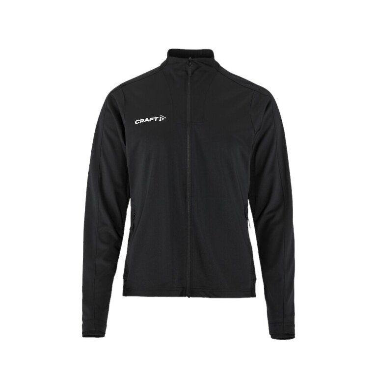 Craft Sport Training Jacket Evolve 2.0 Full Zip (durable, elastic) black ladies