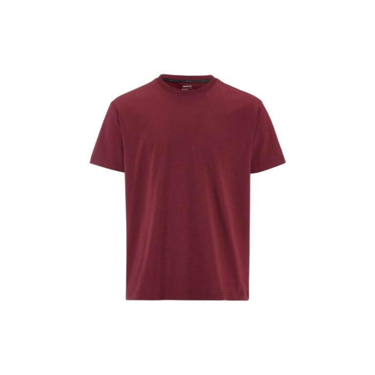 Craft Sport T-shirt Community 2.0 Tee (comfortable fit) dark red men's