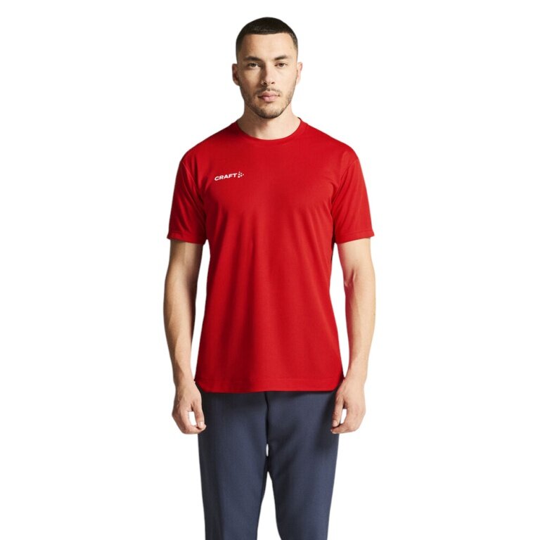 Craft Sport T-shirt Evolve 2.0 Structured Jersey (durable, lightweight) red men's