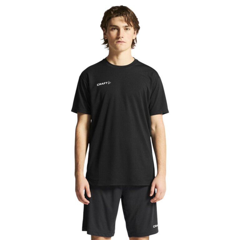 Craft Sport T-shirt Evolve 2.0 Structured Jersey (durable, lightweight) black men's