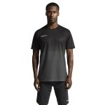Craft Sport T-shirt Evolve 2.0 Structured Graphic Jersey (elastic material) black/granite grey men's