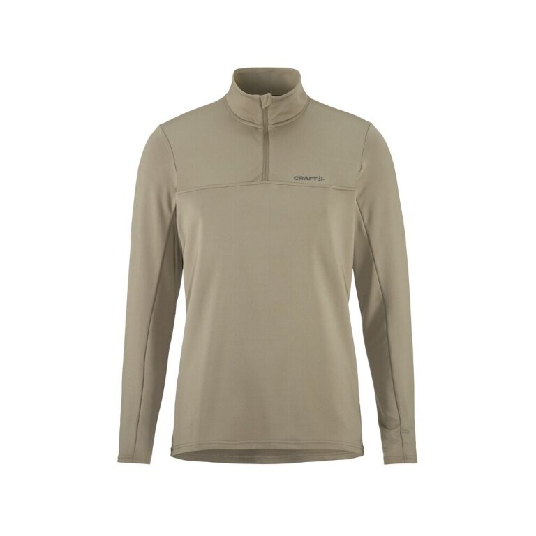 Craft Sport Long Sleeve Shirt CORE Gain (Midlayer, Half-Zip) beige Men