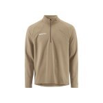 Craft Sport Long Sleeve Shirt Extend 2.0 Half Zip (modern look, very elastic material) beige men's