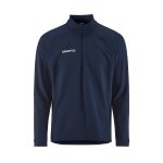 Craft Sport Long Sleeve Shirt Extend 2.0 Half Zip (modern look, very elastic material) navy blue men's