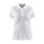 Craft Sport Polo Core Unify (functional recycled polyester) white Women