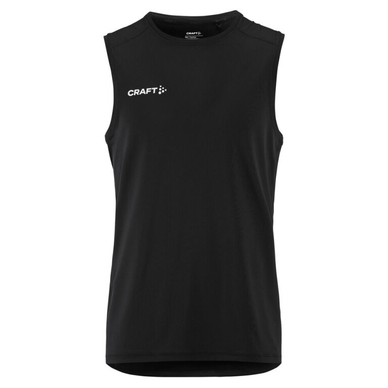 Craft Sport Tank Ability Sl Tee (Mesh Inserts, moisture-wicking) black men's