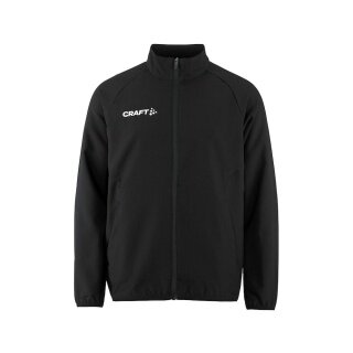 Craft Sport Training Jacket Rush 2.0 Full Zip (high elasticity) black Children