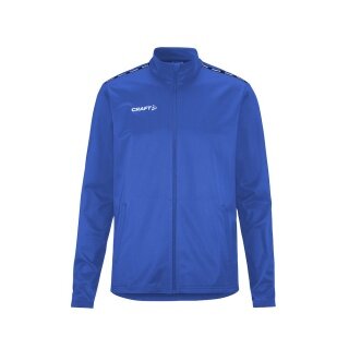 Craft Sport Training Jacket Squad Go Full Zip (Side Pockets with Zip) cobalt blue Men's