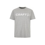 Craft Sport T-shirt Community 2.0 Tee (Logo, Cotton Blend) grey Men's