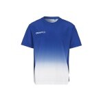 Craft Sport T-shirt Evolve 2.0 Structured Graphic Jersey (elastic material) blue/white children