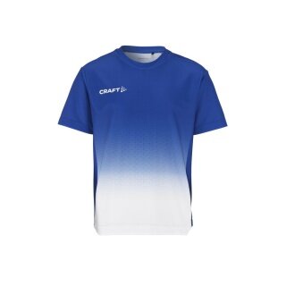 Craft Sport T-shirt Evolve 2.0 Structured Graphic Jersey (elastic material) blue/white children