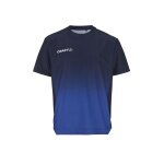 Craft Sport T-shirt Evolve 2.0 Structured Graphic Jersey (elastic material) navy blue/blue children