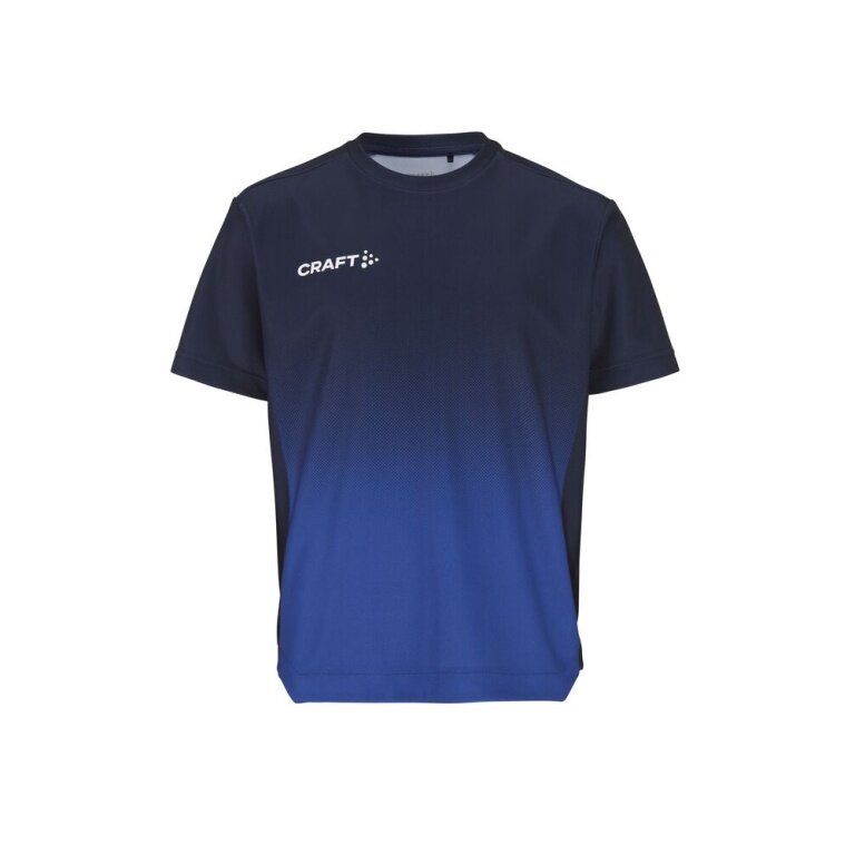 Craft Sport T-shirt Evolve 2.0 Structured Graphic Jersey (elastic material) navy blue/blue children