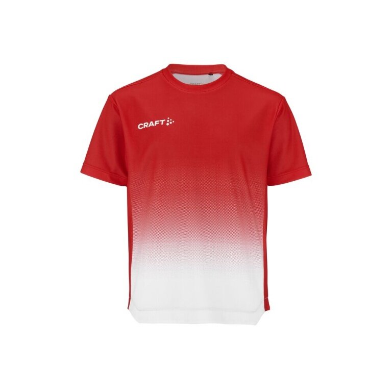Craft Sport T-shirt Evolve 2.0 Structured Graphic Jersey (elastic material) red/white children