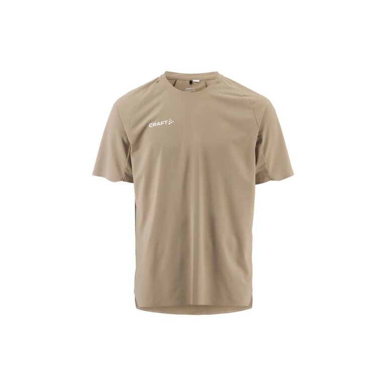 Craft Sport T-shirt Extend 2.0 Jersey (100% recycled polyester, moisture-wicking) beige men's