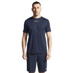Craft Sport T-shirt Squad Go Function Tee (lightweight, quick-drying) navy blue men's