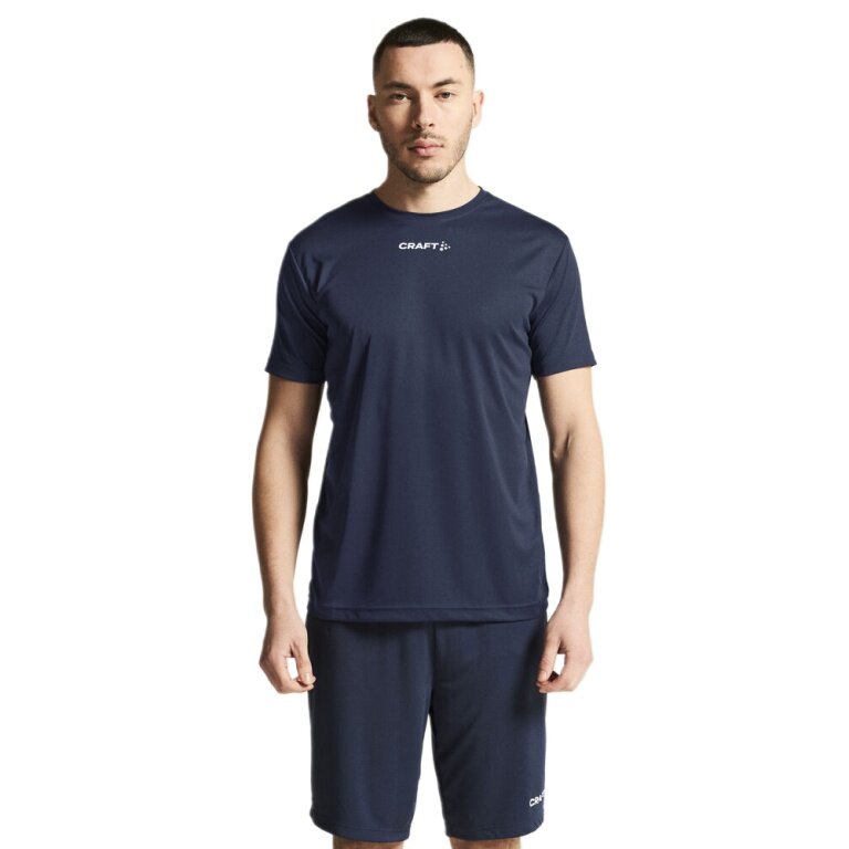 Craft Sport T-shirt Squad Go Function Tee (lightweight, quick-drying) navy blue men's