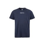 Craft Sport T-shirt Squad Go Function Tee (lightweight, quick-drying) navy blue children