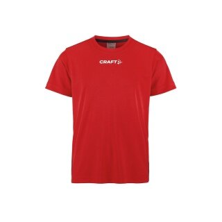Craft Sport T-shirt Squad Go Function Tee (lightweight, quick-drying) red children