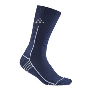 Craft Sports Socks Progress Mid (moisture transport) navy blue - 1 pair