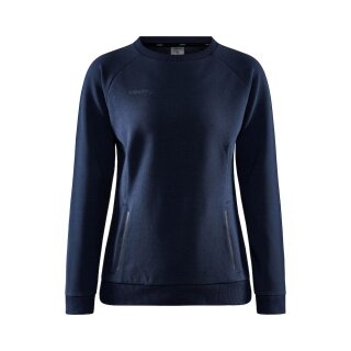 Craft Sweatshirt Core Soul Crew (comfortable fit, front zipper) darknavy Women