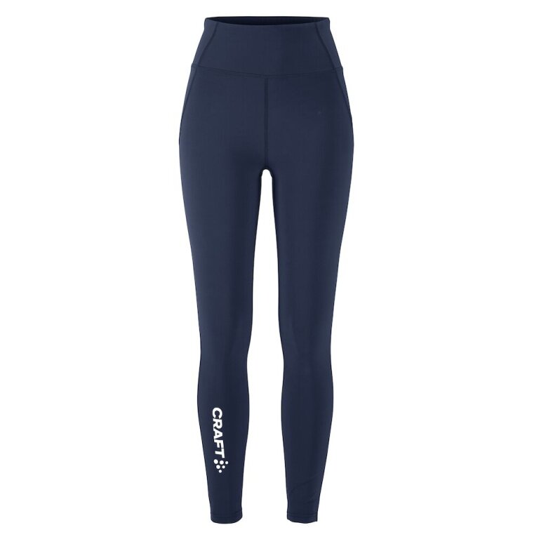 Craft Rush 2.0 training trousers Tights (optimal fit, snug) long navy blue Ladies