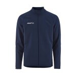 Craft Training Jacket Extend 2.0 Full Zip (modern look, very elastic material) navy blue men's
