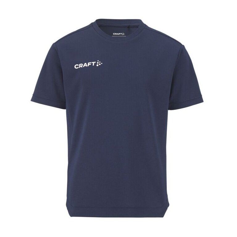 Craft Sport T-shirt Evolve 2.0 Structured Jersey (durable, lightweight) navy blue children