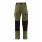 Craft Wanderhose Pro Explore Hiking Pant (elastic, durable) long khaki green Women