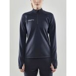 Craft Sport Long Sleeve Shirt Evolve Halfzip - durable, made of stretch material - dark grey Women