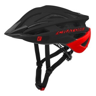 Cratoni bike helmet Agravic matte black/red